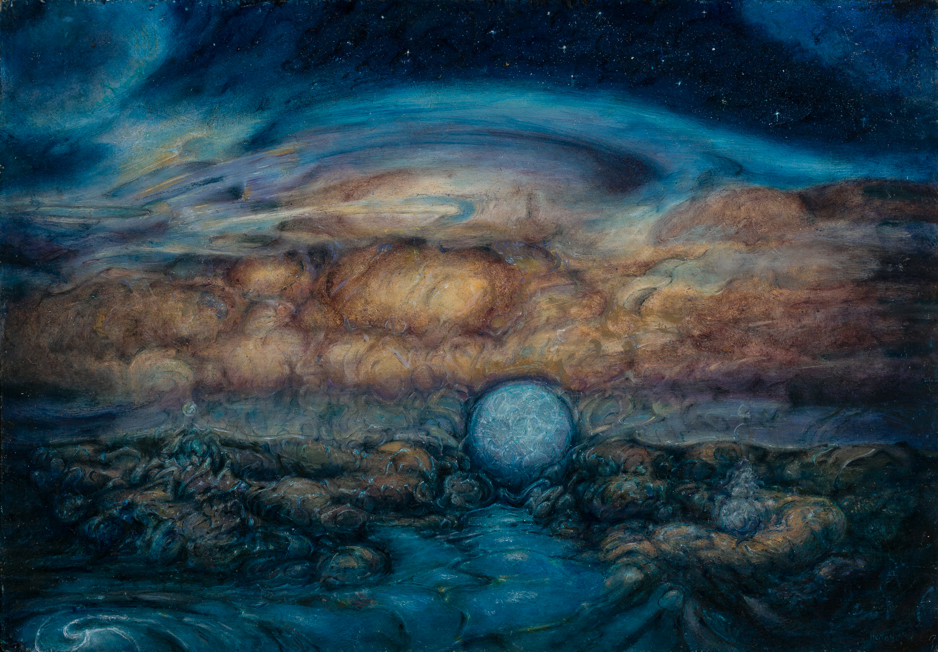 A Moon dreams