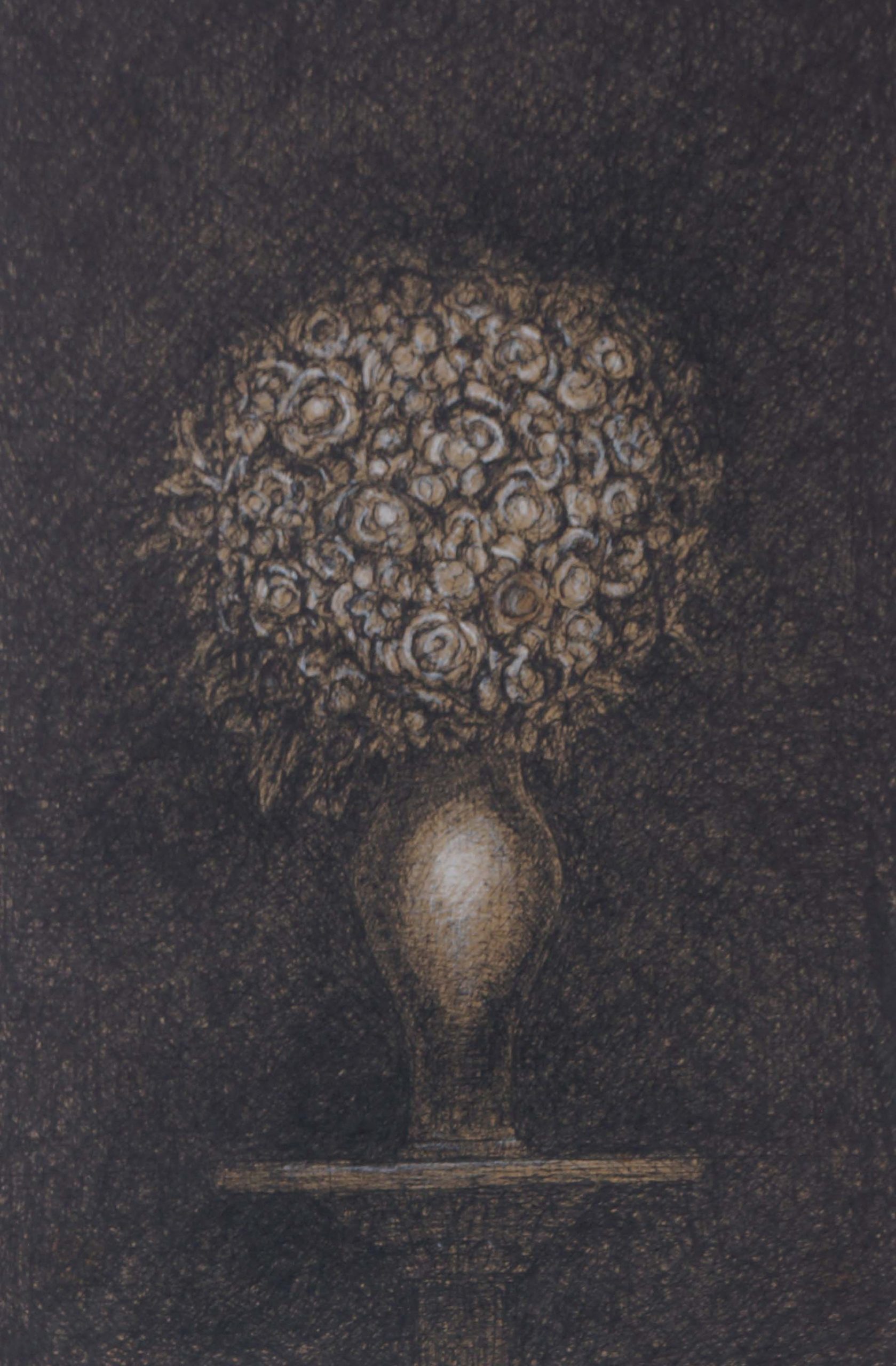 little vase of flowers