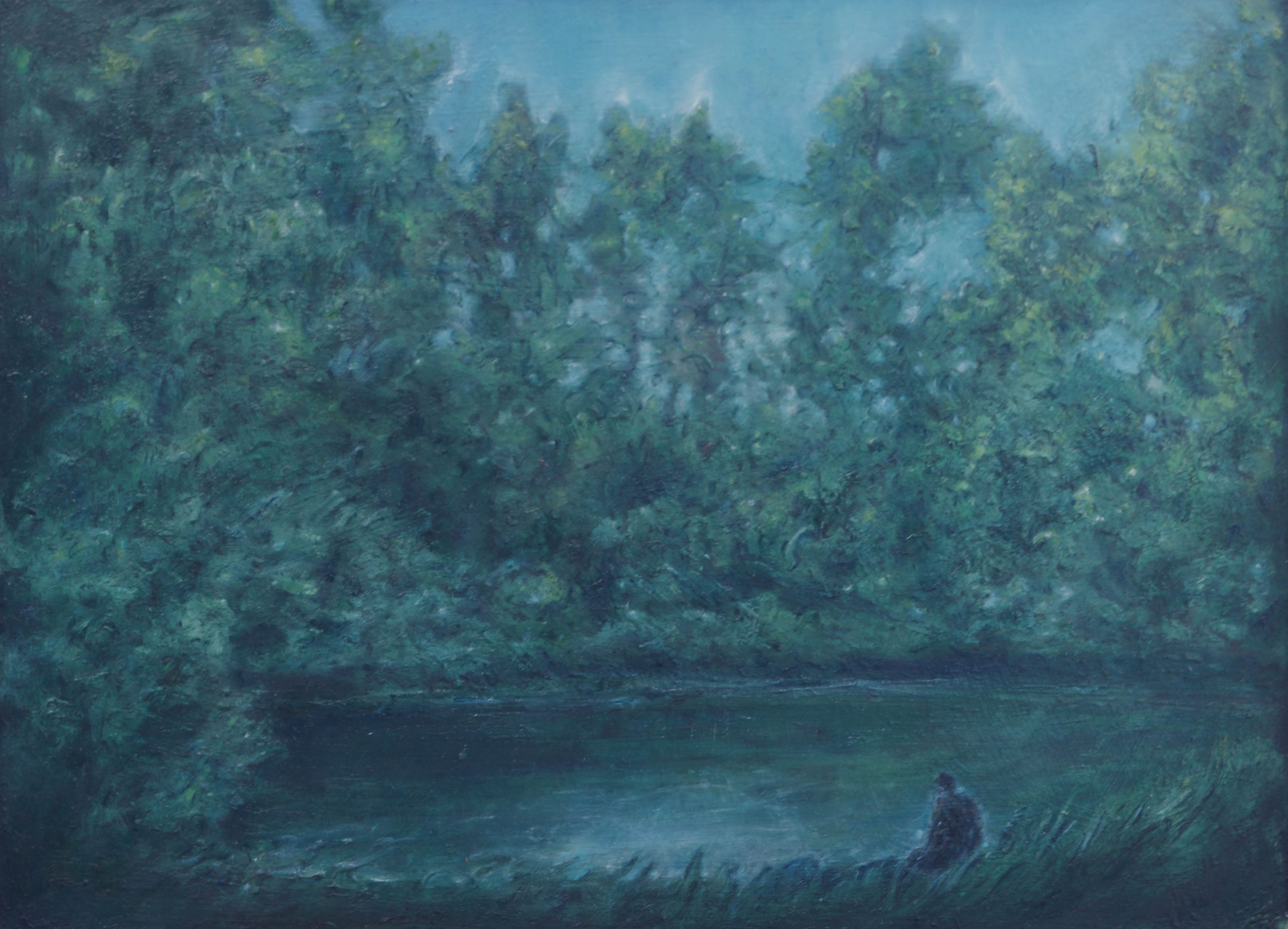 Poet by the Pond